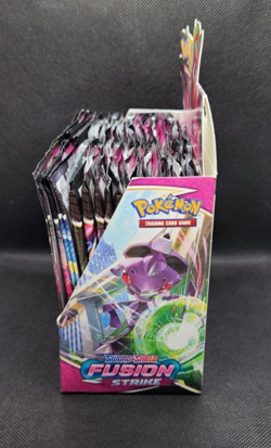 Pokemon TCG - EMPTY Fusion Strike Booster Box with 36 EMPTY Packs - NO CARDS - Image 3