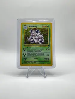 Pokemon TCG Nidoking Base Set 2 Holo Unlimited Rare - Image 1