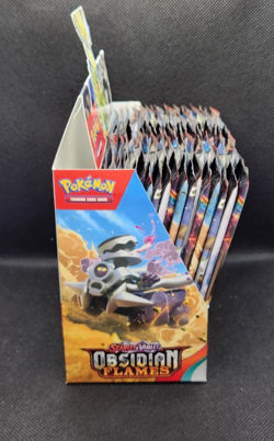 Pokemon - EMPTY Obsidian Flames Booster Box with 36 EMPTY Packs - NO CARDS - Image 2