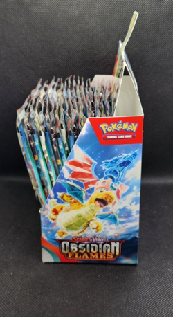 Pokemon - EMPTY Obsidian Flames Booster Box with 36 EMPTY Packs - NO CARDS - Image 3