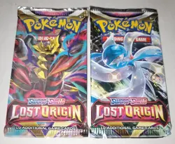 Pokemon SWSH Lost Origin Booster Pack - 10 Cards / Pack - Random Art - SEALED - Image 1