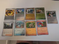 Pitch Black Reverse Holo 9 Card Bundle Pokemon Tcg - Image 2
