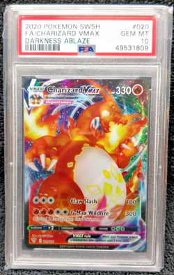 PSA 10 Charizard Vmax Darkness Ablaze 020/189 GEM MINT Graded Pokemon Card - Image 4