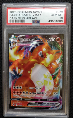 PSA 10 Charizard Vmax Darkness Ablaze 020/189 GEM MINT Graded Pokemon Card - Image 5
