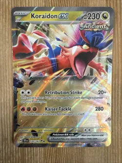 Koraidon ex 120/162 - Pokemon TCG S&V Temporal Forces Ultra Rare Card - NM - Image 1