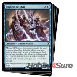 Wizards Of Thay X4 M/NM Magic MTG Commander Legends: Battle For Baldur's Gate - Image 1