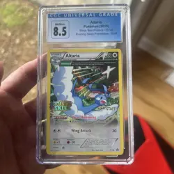 Pokemon XY Roaring Skies Altaria XY46 Stamped Staff Pre-Release Promo CGC 8.5 - Image 1