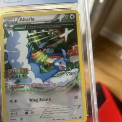 Pokemon XY Roaring Skies Altaria XY46 Stamped Staff Pre-Release Promo CGC 8.5 - Image 3
