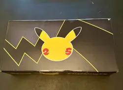 Pokemon TCG Celebrations Prime Collection Box, Pikachu, 25th Anniversary - Image 1