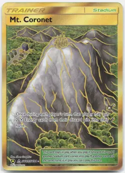 Mt. Coronet SV89/SV94 Secret Rare Hidden Fates Shiny Vault Pokemon Holo NM - Image 1