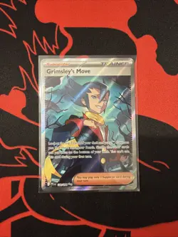 The Pokemon Company Pokemon TCG Grimsley’s Move 120/094 ME02 Holo Ultra Rare EN - Image 1