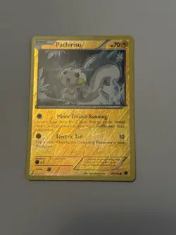 Pokemon Pachirisu Card 37/116 Reverse Holo Plasma Freeze NM Condition 2013 - Image 1