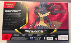 Pokemon TCG Mega Lucario ex Premium Figure Collection Box Factory Sealed - Image 2