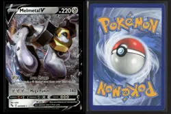 Melmetal V 047/078 Holo V Rare Pokemon GO Pokemon NM/M - Image 3