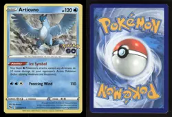 Articuno 024/078 Holo Rare Pokemon GO Pokemon NM/M - Image 3