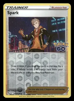 Spark 070/078 Uncommon Pokemon GO Pokemon Reverse Holo NM/M - Image 1