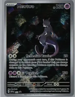 Mewtwo 052 Holo Promo Scarlet & Violet Promo Pokemon Near Mint - Image 1