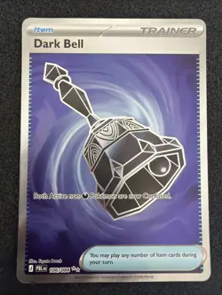 Dark Bell 106/084 Pitch Black - Ultra Rare Full Art - Pokemon TCG NM #LA2 - Image 2