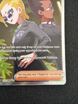 Rust Syndicate Grunt Ultra Rare 112/084 Pokemon PITCH BLACK - Near Mint Full Art - Image 4