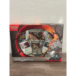 2024 Pokemon Scarlet & Violet Bloodmoon Ursaluna Ex Collection Box [New][Sealed] - Image 1