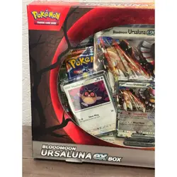 2024 Pokemon Scarlet & Violet Bloodmoon Ursaluna Ex Collection Box [New][Sealed] - Image 2