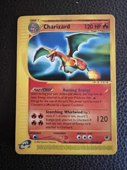Charizard 40/165 2002 Expedition Base Pokemon Card Vintage Non Holo Rare NM - Image 1