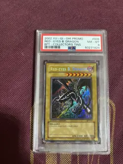 Yugioh Red-Eyes Black Dragon BPT-005 Secret Rare PSA 8 NM-MT - Image 1