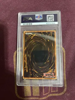 Yugioh Red-Eyes Black Dragon BPT-005 Secret Rare PSA 8 NM-MT - Image 4