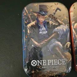 One Piece Vol.2 Mini Tins Set Of 3 English Sealed-Monkey D Luffy/Sabo/Ace - Image 2