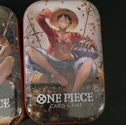 One Piece Vol.2 Mini Tins Set Of 3 English Sealed-Monkey D Luffy/Sabo/Ace - Image 4