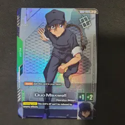 Duo Maxwell - GD01-090 - Tournament Winner Pack - Promo - Gundam Card Game TCG - Image 1
