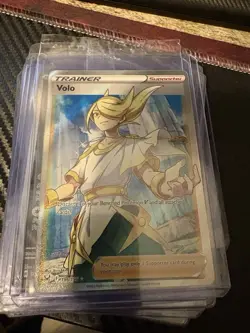 Volo 196/196 Lost Origin Full Art Holo Ultra Rare Pokemon Card - Image 1