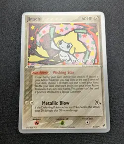 (2) Jirachi Cards - 9/107 & 8/101 EX Deoxys World Championships 2005 Curran Hill - Image 2