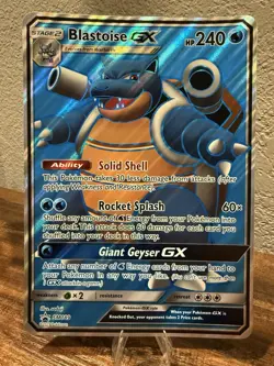 Blastoise GX - (Black Star Promos) SM189 Jumbo Cards Holo - Image 1