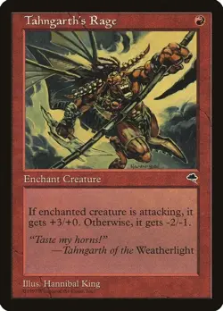 Tahngarth's Rage Tempest Light Play MTG Magic DNA GAMES - Image 1