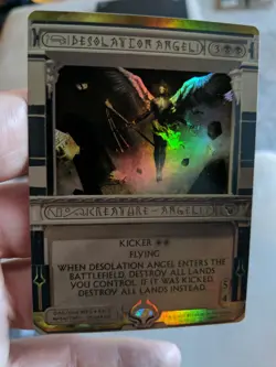 1x Desolation Angel FOIL Masterpiece Series: Amonkhet Invocations NM Magic x1 - Image 1