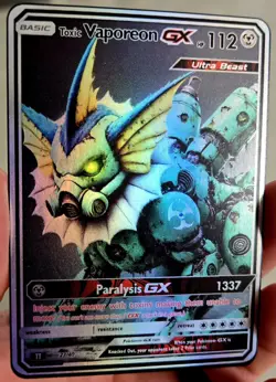 Toxic Armor Vaporeon Holo- Fan Art Card - Image 1