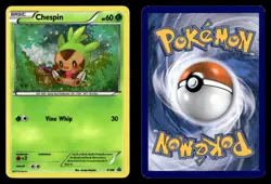 Chespin XY88 Holo XY Promo Collector Chest Pokemon Card - Image 1