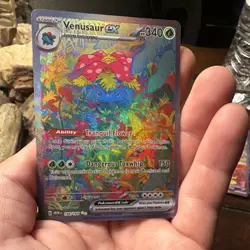 Pokemon Venusaur ex 198/165 SV 151 SIR Full Art Holo Eng 340HP Ikegami - Image 2