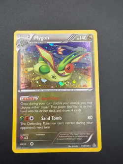 Pokemon Flygon Cosmos Holo Rare XY - Primal Clash 110/160 NM - Image 1