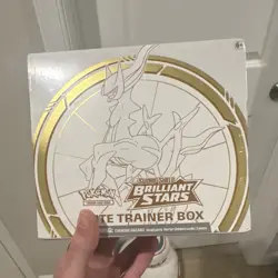 Pokemon TCG Brilliant Stars Elite Trainer Box Arceus English 2022 (1 Box) - Image 1