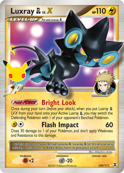 Luxray GL LV.X 109/111 Celebrations: Classic Collection NM/M Pokemon - Image 4