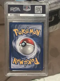 2000 POKEMON GAME POLIWRATH-HOLO BASE SET 2 15/130 PSA 7 MINT WOTC - Image 2