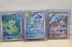 Pokemon Chaos Rising Froakie 088/086 Frogadier 089/086 & Greninja EX 100/086 lot - Image 1