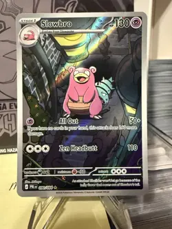 Slowbro 090/084 Pitch Black Holo Rare Stage 1 130 HP English 2026 - Image 1