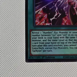 Seventh Tachyon BLGG-EN126 Ultra Rare Yugioh Battles Of Legend Glorious Gallery - Image 5