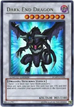 *** DARK END DRAGON *** ULTRA RARE JUMP-EN044 (LP) YUGIOH! - Image 1