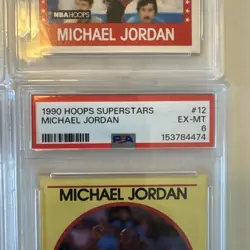 Michael Jordan Lot Of 4 PSA Graded Cards - Image 2