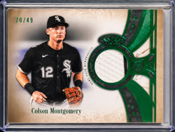 Colson Montgomery Rookie Relic /49 Game Used 2026 Topps Tier One RC SSP - Image 1