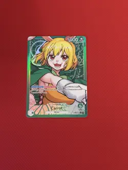 Bandai One Piece CCG Carrot Leader OP08-021 Two Legends Alt Art Foil Special - Image 1